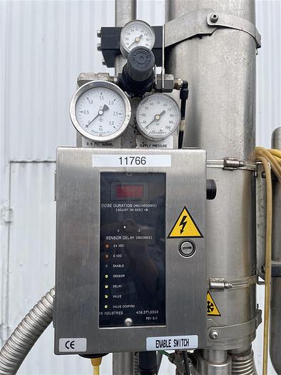 Used Liquid Nitrogen Injector