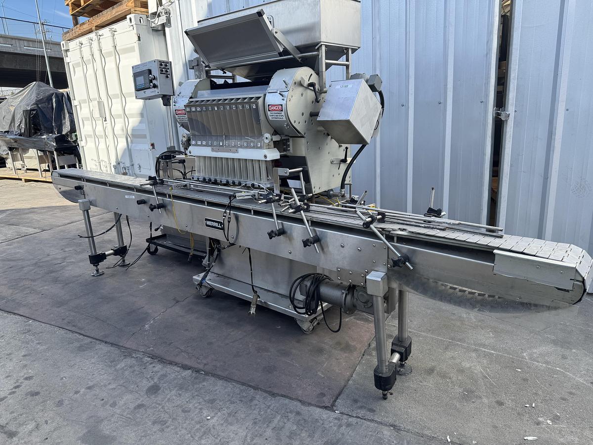 Used Merril Capsule Slot Counter 12 Station