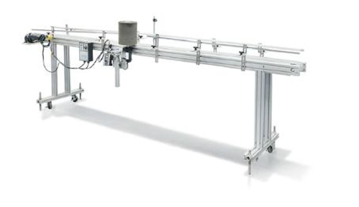 Used 6" x 12' Variable Speed Conveyor