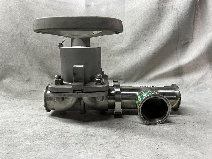 Used Stainless Steel Shut-Off Valve
