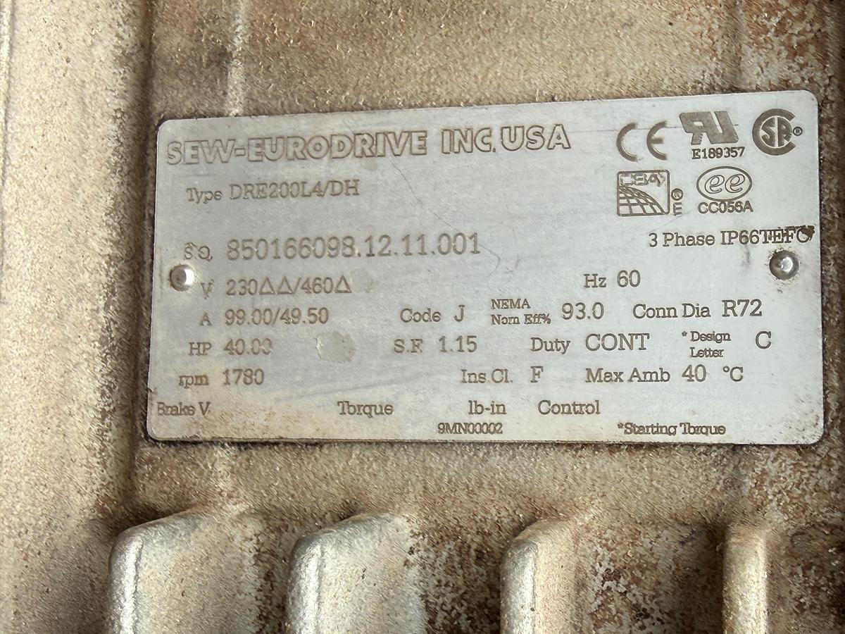 Used American Process -Fluidized Paddle Blender FPB075