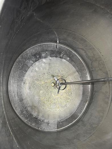 Used Tank, 170 Gallon, 316 Stainless Steel, Jacketed, Agitated
