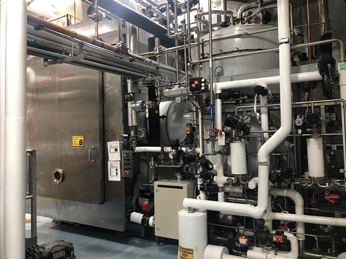 Used BOC Edwards Lyomax 28 cGMP Industrial Freeze Dryer