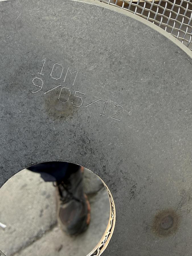 Used Vibratory Round & Circular Separator Screens- 60" Dia 10Micron