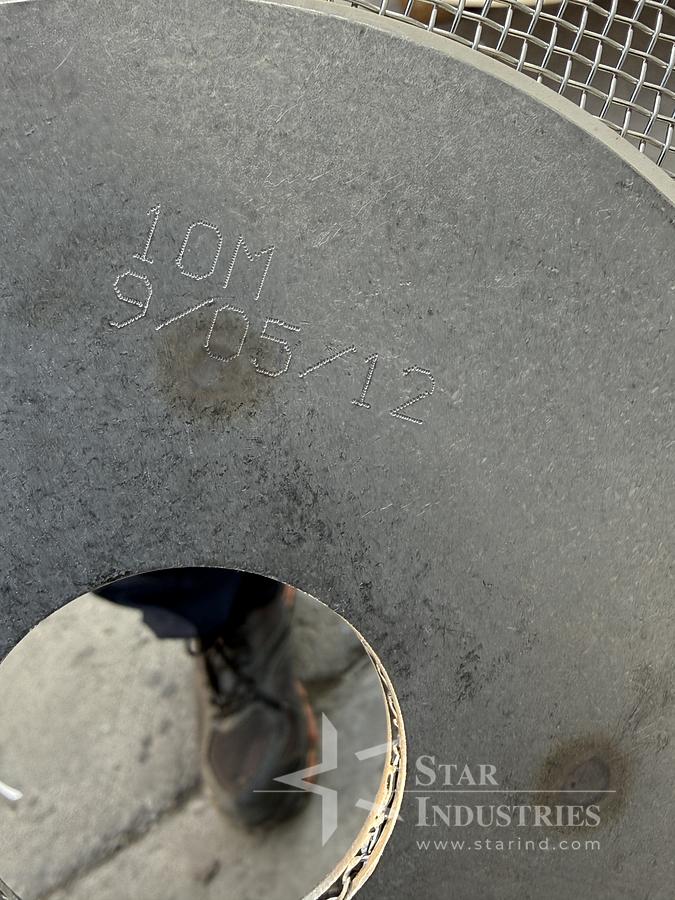 Used Vibratory Round & Circular Separator Screens- 60" Dia 10Micron