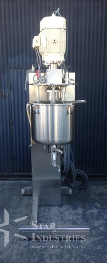 Used Fryma VME-50, 50 Liter jacketed, Process Mixer