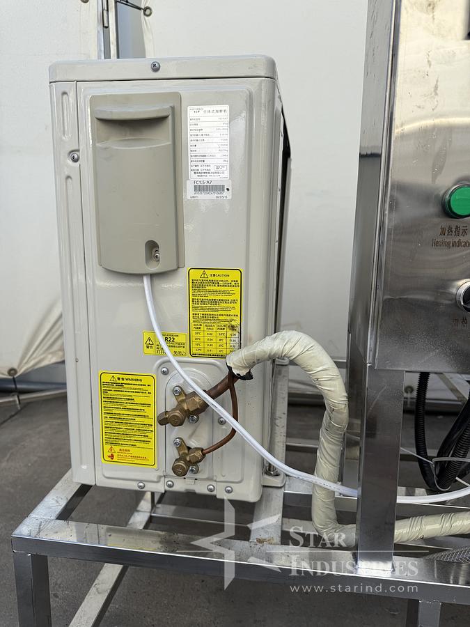 Used Tank, Pasteurization Machine with Chiller