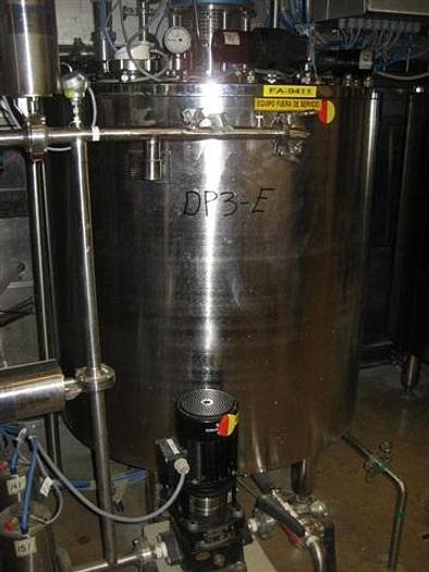 Used 350 Liter Packo Double-motion Tank