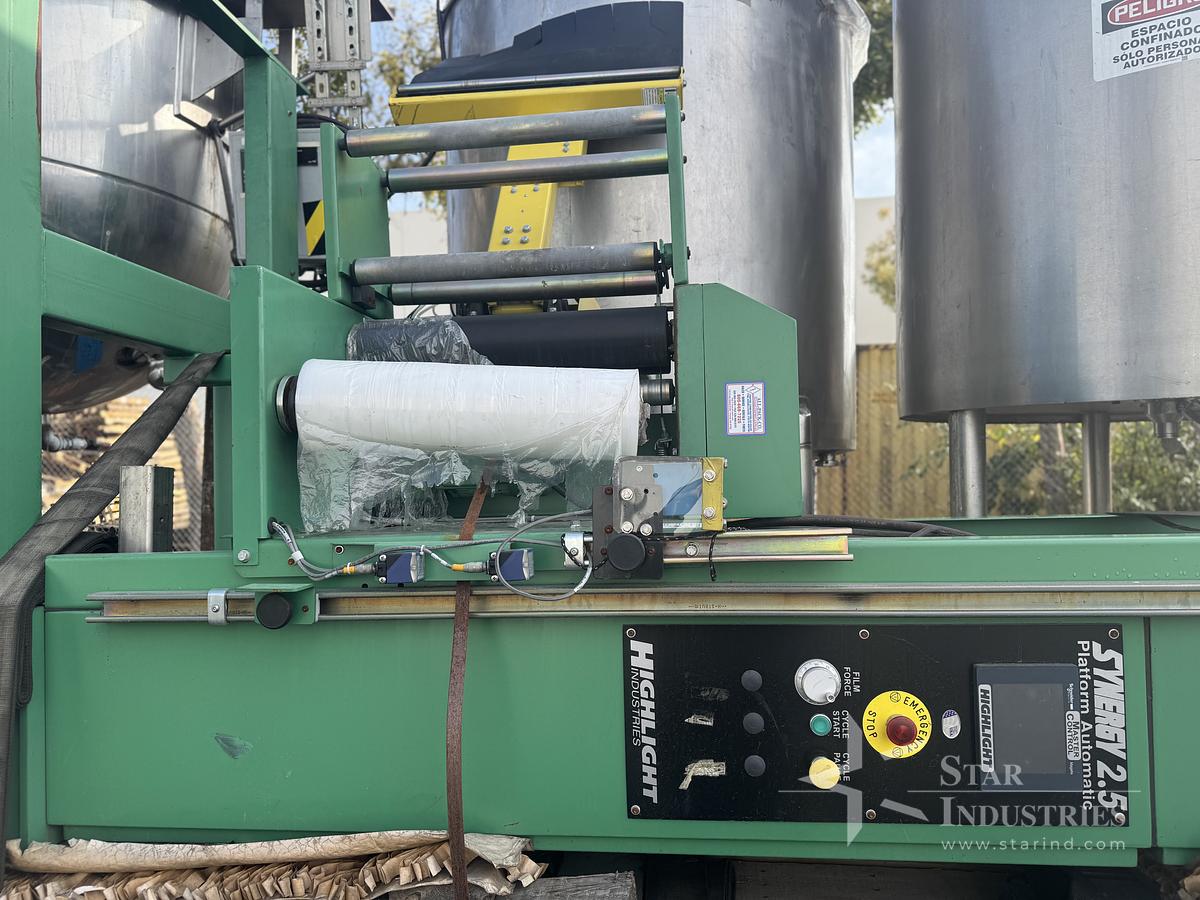 Used Wrapper, Pallet, Synergy 2.5, Semi-Automatic Turntable Stretch Wrapper