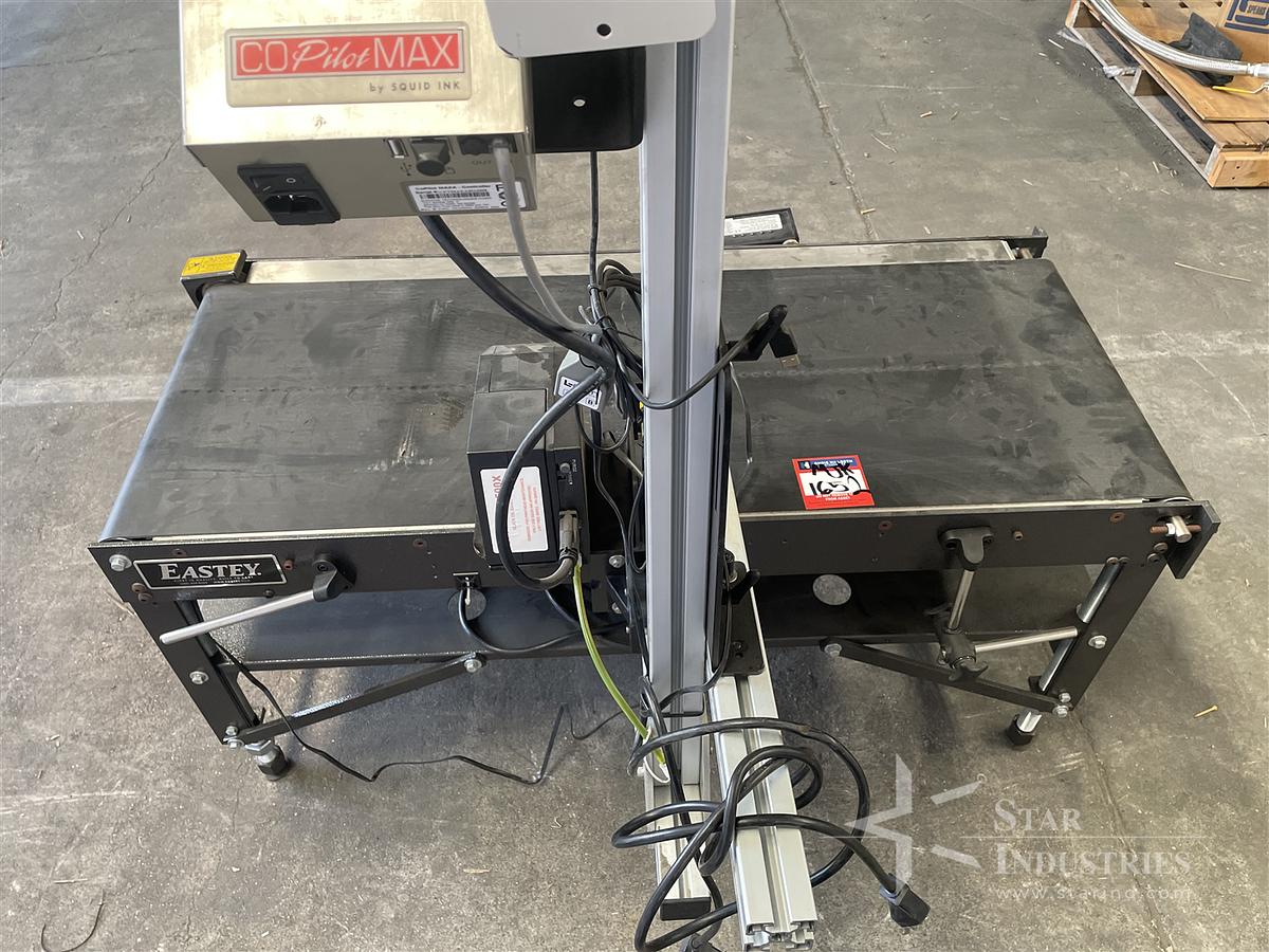 Used Eastey Printer with Conveyor Belt