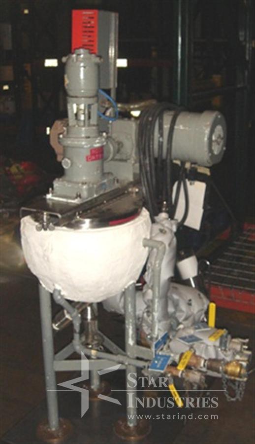 Used 5 gallon Lee DMT5-HOM Jacketed Tank w/ Mixer