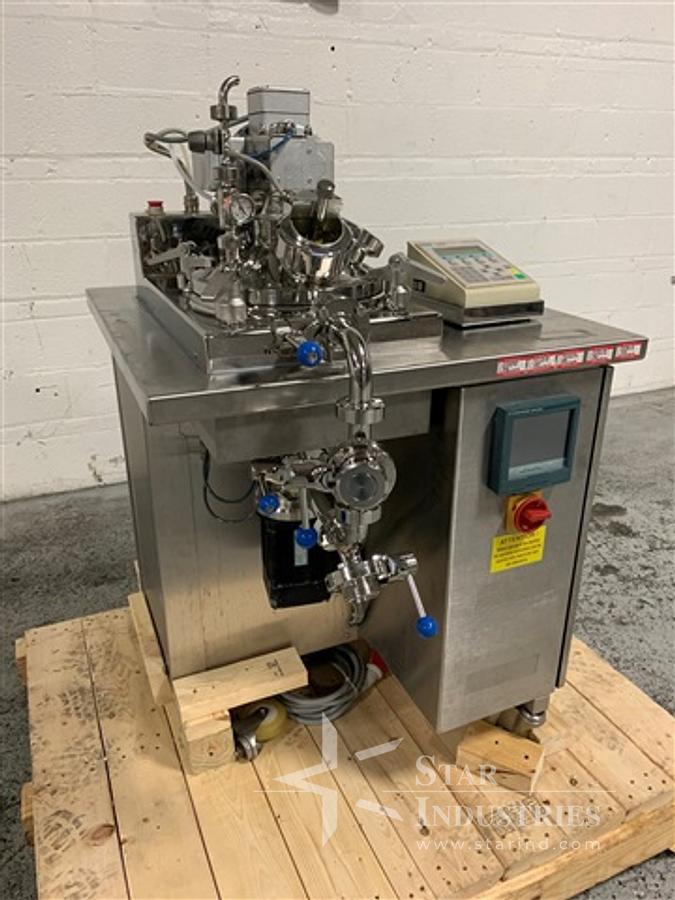 Used 5 liter Berents Beco-Mini-Lab Sanitary Homogenizing Mixer