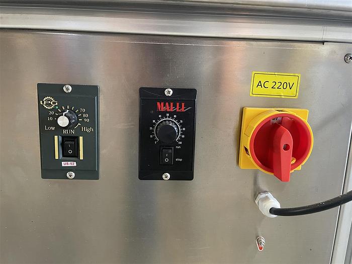 Used Belco L Bar Sealer with heat tunnel