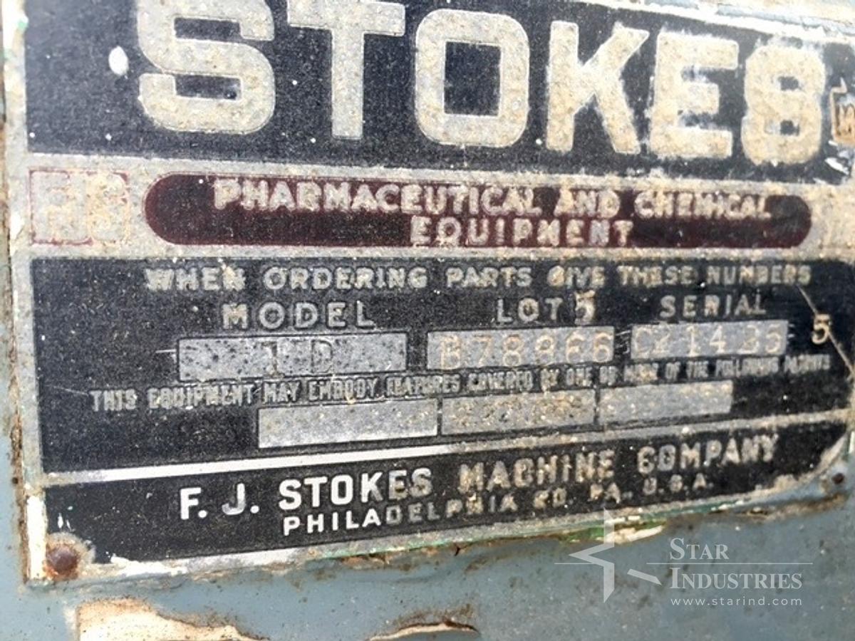 Used Stokes 42" Polishing Pan-cylindrical