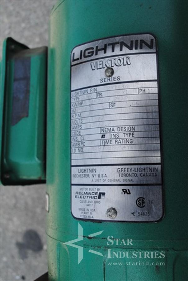 Used Lightnin .25 HP Vektor Mixer