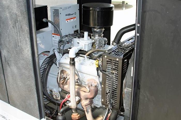 Used Detroit Diesel 30 KW Natural Gas powered Generator