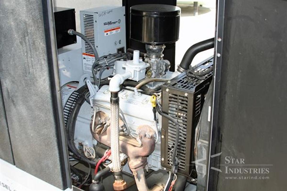 Used Detroit Diesel 30 KW Natural Gas powered Generator