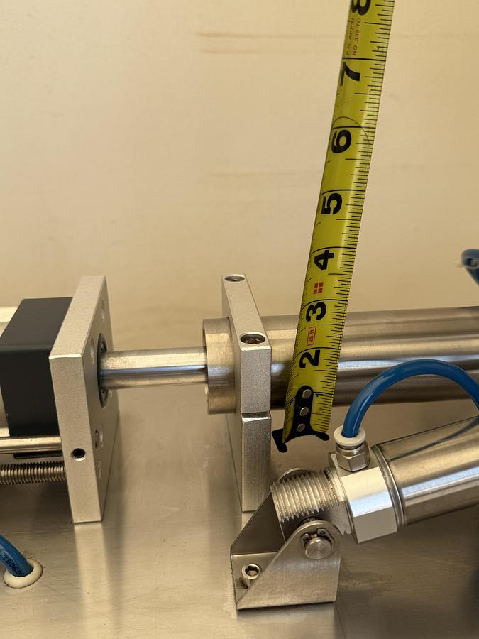 Used Pneumatic Horizontal Paste Filling Machine 