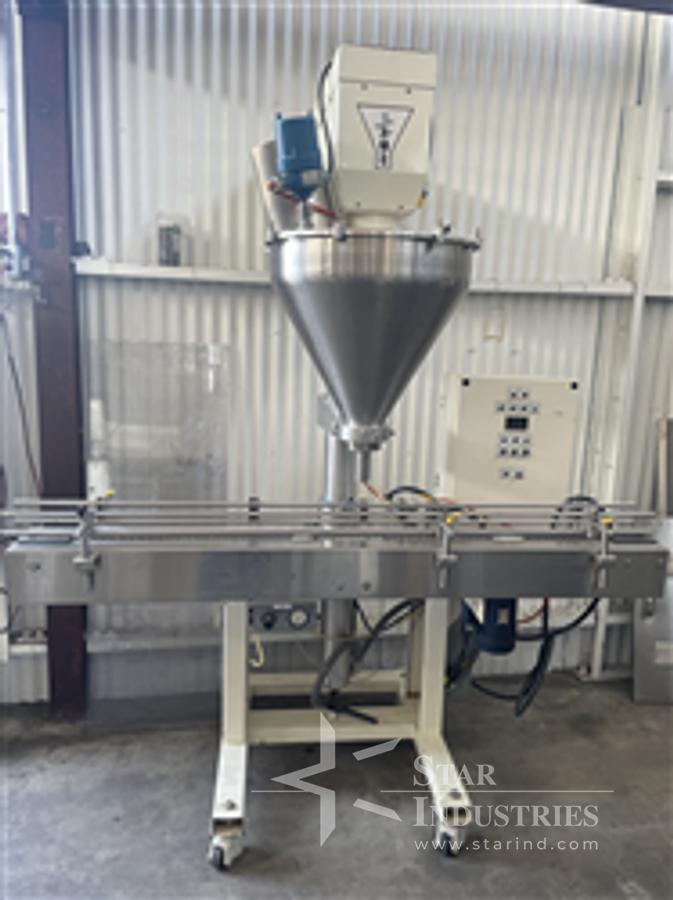 Used AMS Model A400E Powder Filler