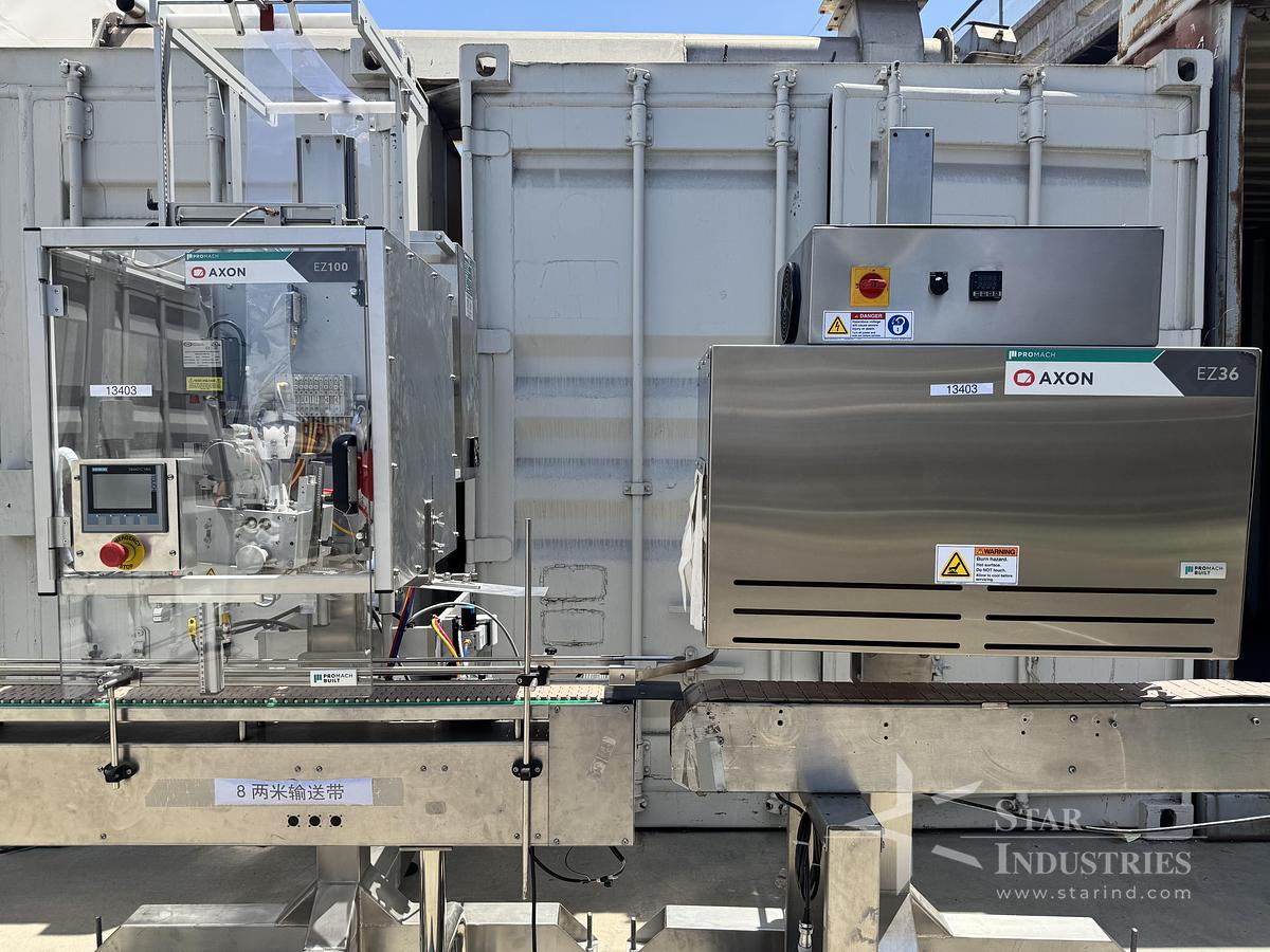 Used Axon EZ 100 Sealer w/ Axon Heat Tunnel