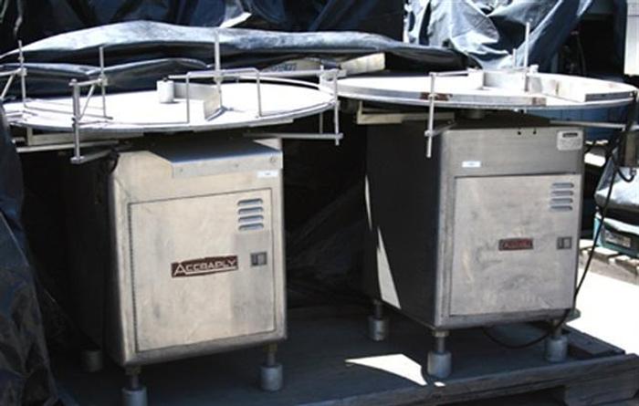Used Accraply 42" s.s. Accumulating Table