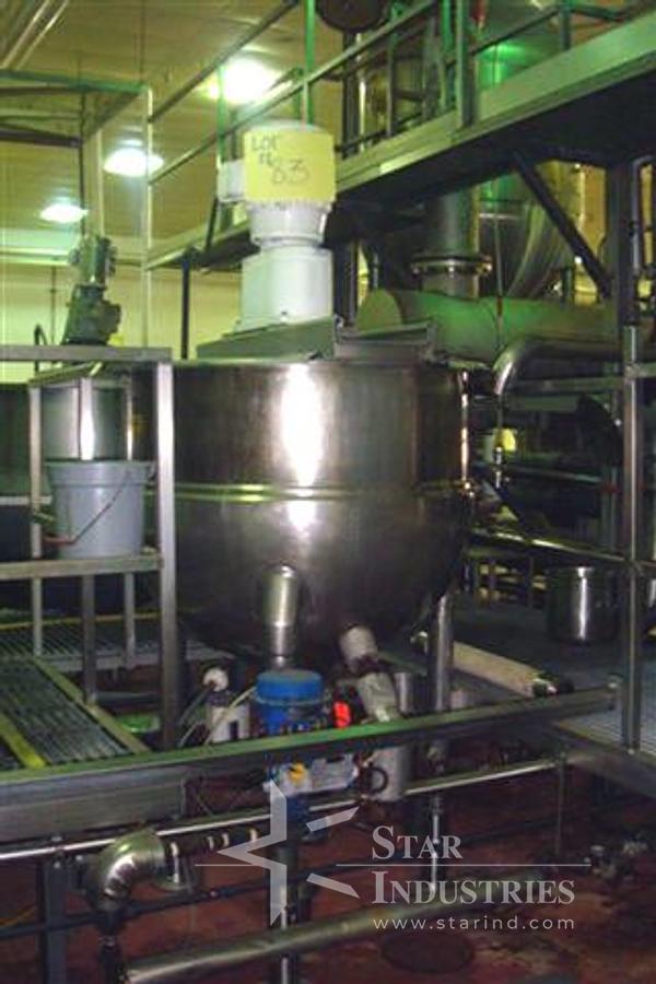 Used 150 gallon Groen Jacketed Swept Kettle