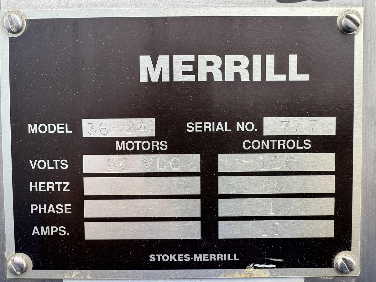 Used Merril Capsule Slot Counter 12 Station