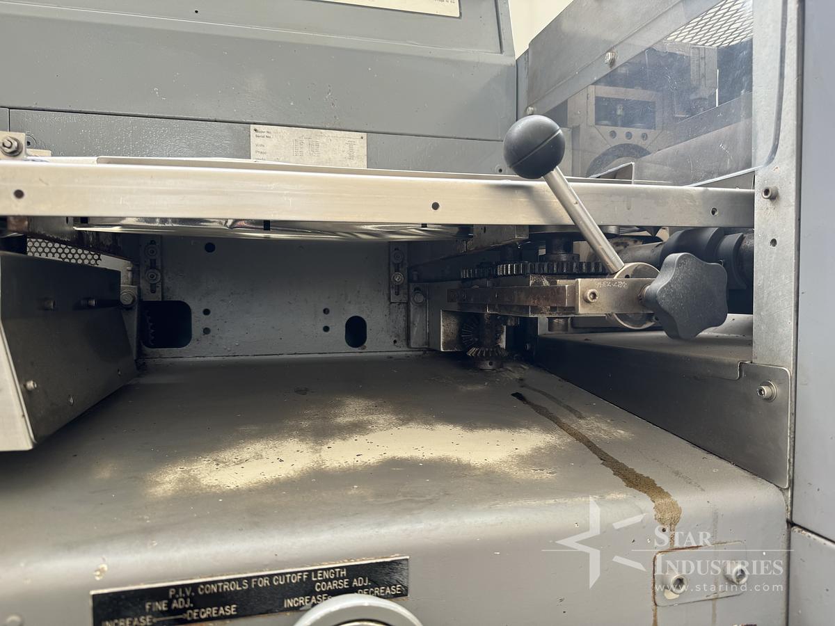 Used FMC Model WA-520 Flow-Wrapper w/ Conveyor