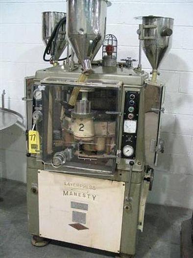 Used Manesty Model 39 Bi-Layer Tablet Press