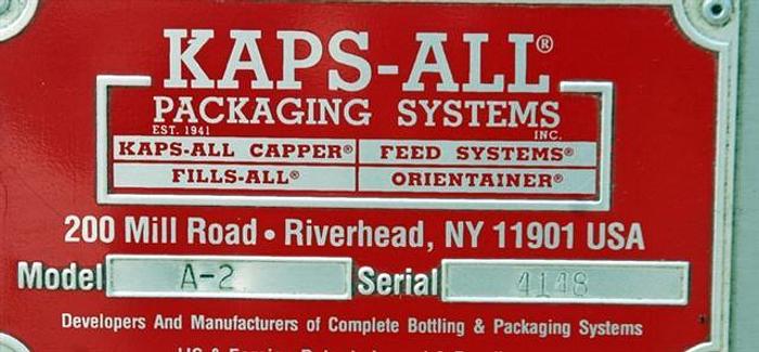 Used Kaps-All A-2 Capper