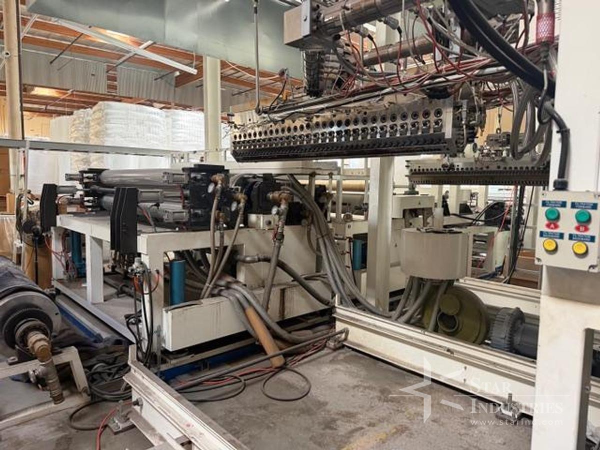 Used 3 Layers/2 Layers Air Bubble Sheet Line