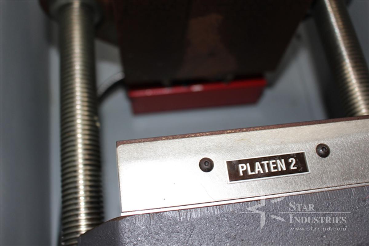 Used Carver 15-ton 2 platen Hydraulic Press