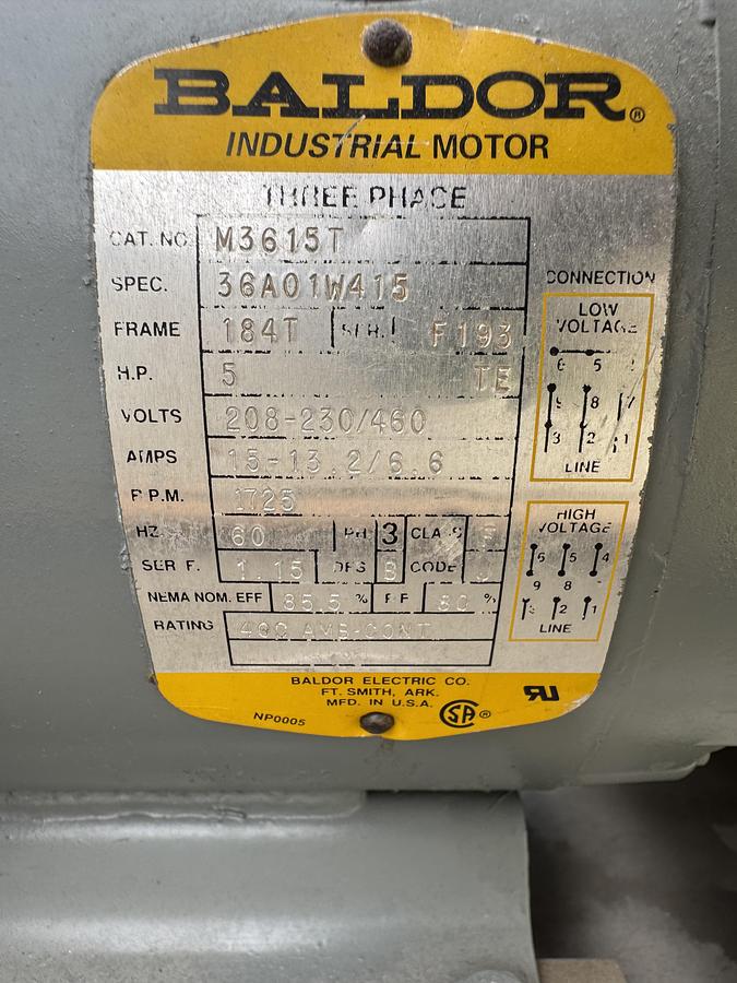 Used Tri-Clover Pump