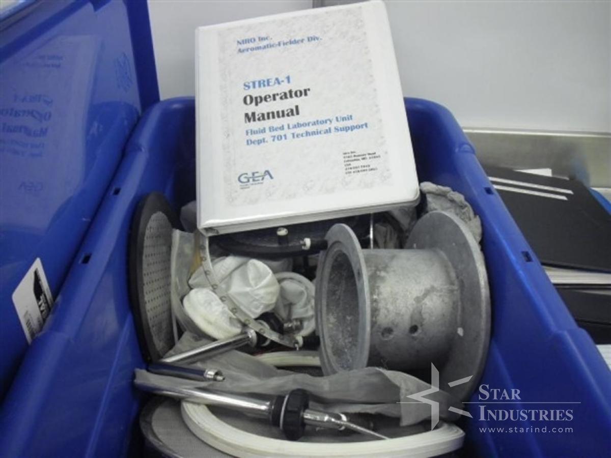 Used Aeromatic, Mdl STREA-1 Fluid bed dryer
