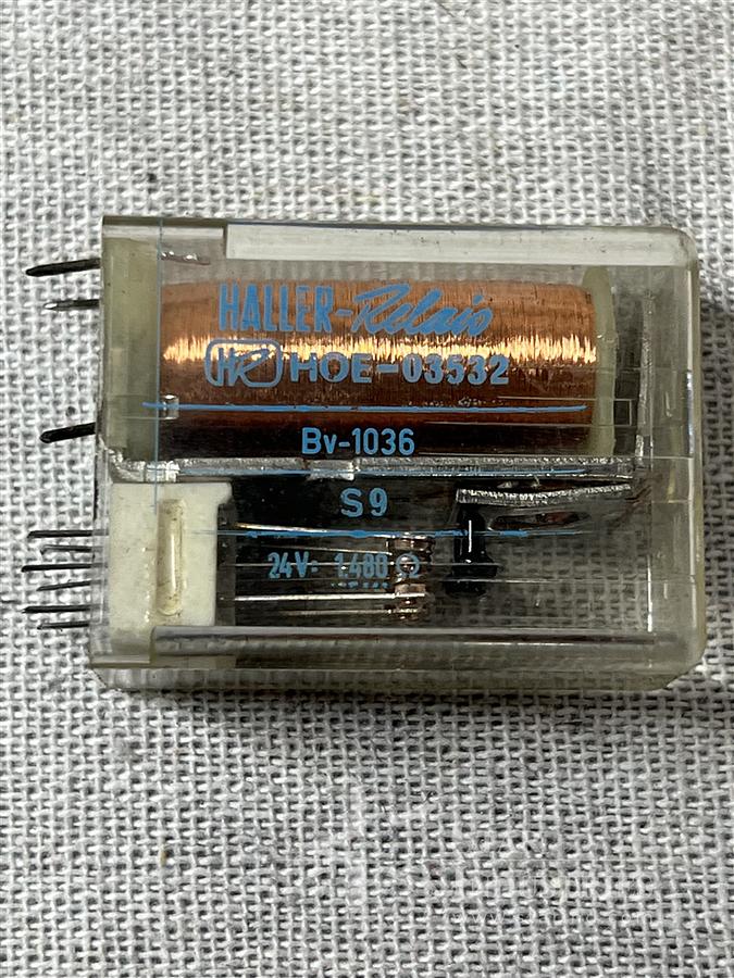 Used Haller-Relais Contact Relay