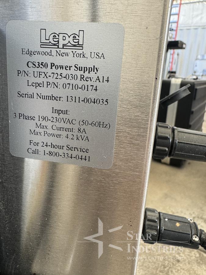 Used Lepel Induction Sealer