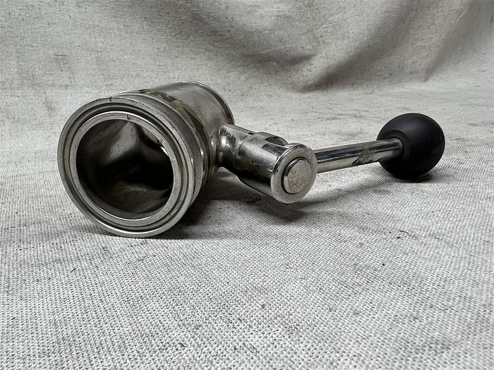 Used Stainless Steel Shut-Off Valve