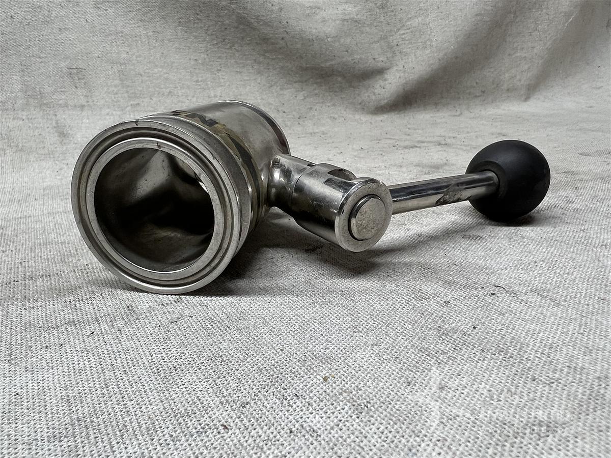 Used Stainless Steel Shut-Off Valve