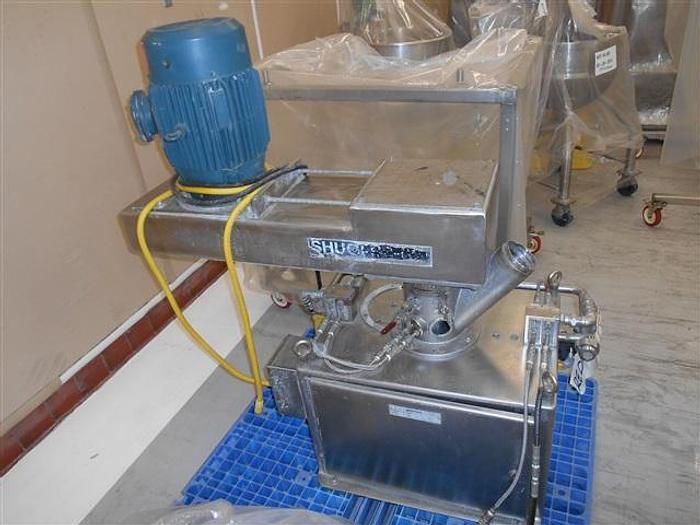 Used Bepex Schugi continuous mixer and agglomerator