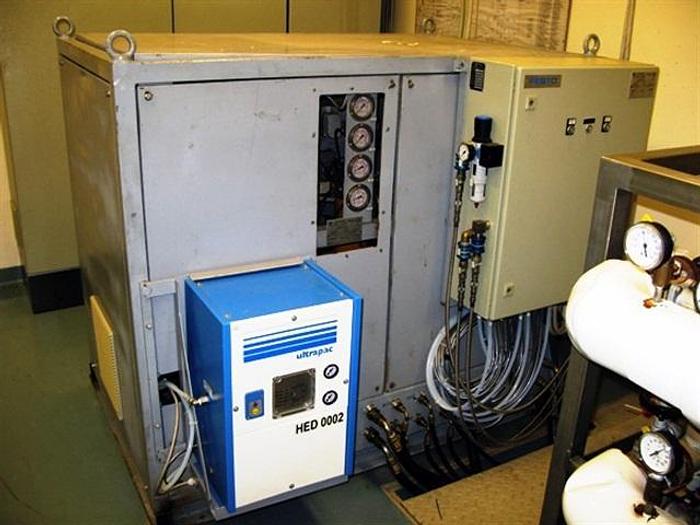 Used Zanchetta Roto P 50 Hi-Shear 38 liter Vacuum Granulation Batch Dryer