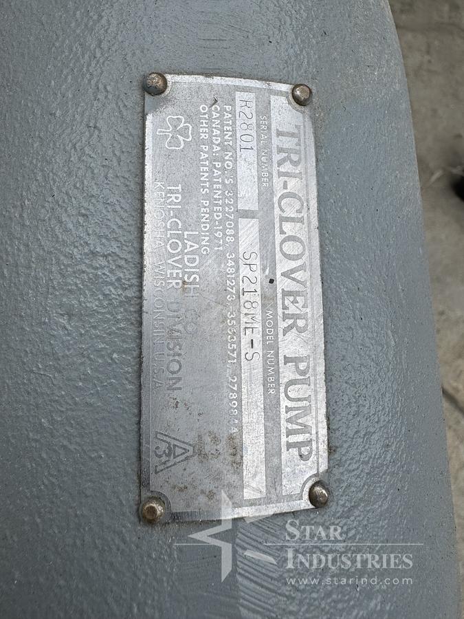 Used Tri-Clover Pump