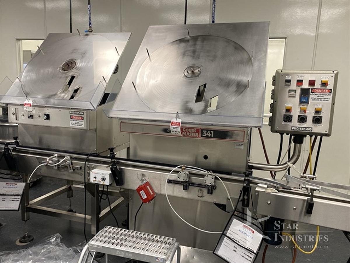 Used Fairchild Count Master Dual Disc Counter, Model 341