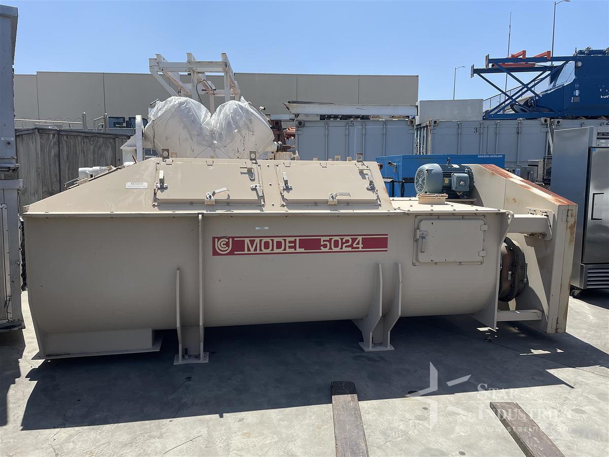Used UCC Environmental Model 5024 Paddle Mixer/Unloader rated to 400 TPH