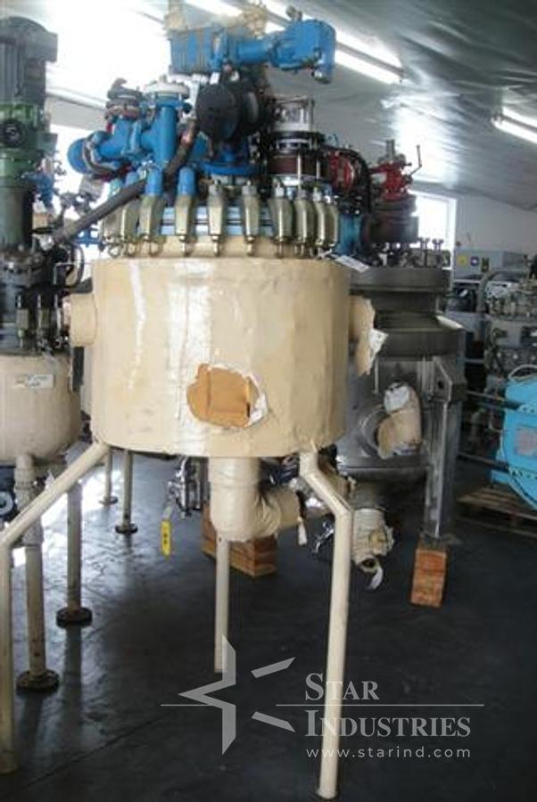 Used 20 gallon Pfaudler Glass-lined Reactor