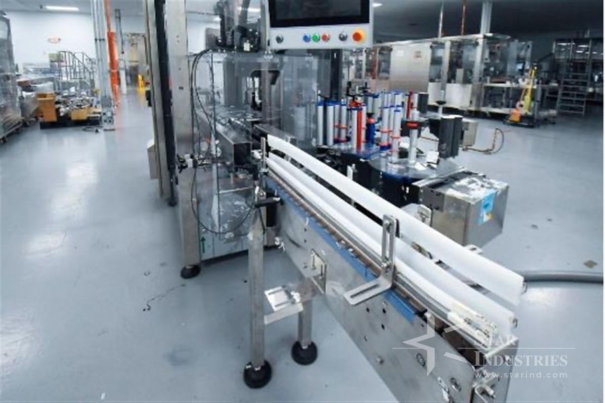 Used P.E Automatic labelling machine Series SL KD776