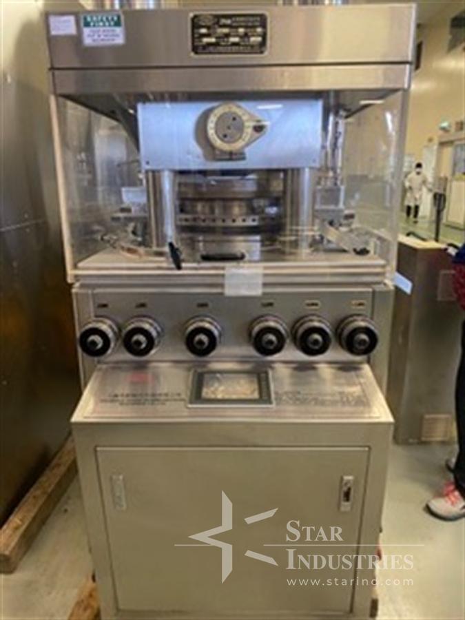 Used Shanghai Tianhe Machinery 55 station B-tooled Tablet Press, Model ZP500