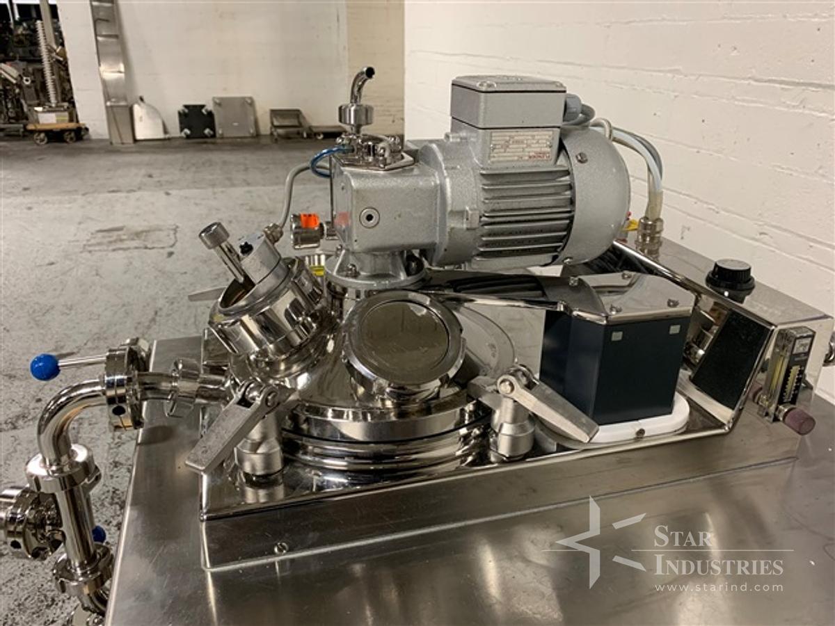 Used 5 liter Berents Beco-Mini-Lab Sanitary Homogenizing Mixer