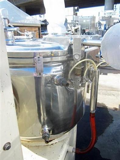 Used Littleford MGT125 125 liter jacketed Mixer
