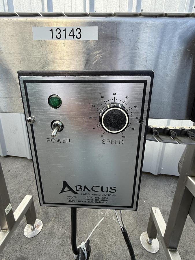 Used 48" X 4" SS Conveyor