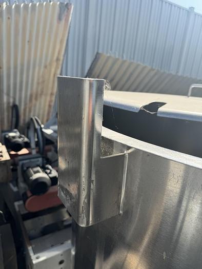 Used 200 Gallon S.S. Tank on wheels